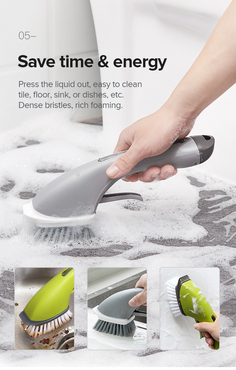 Multi-purpose Spray Liquid Brush Long Handle-6